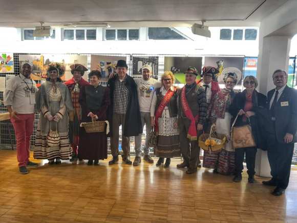 le maschere rappresentanti le città di grugliasco 1